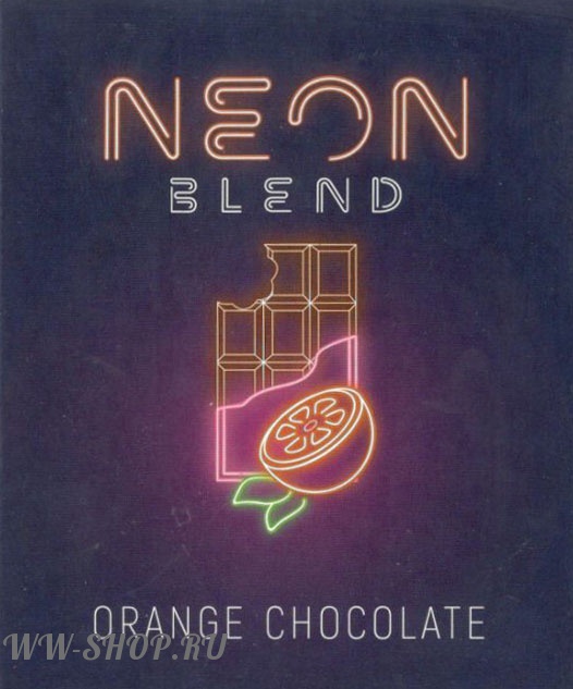 neon- апельсиновый шоколад (orange chocolate) Тверь