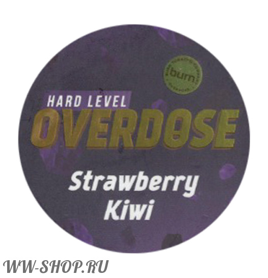 overdose- клубника киви (strawberry kiwi) Тверь